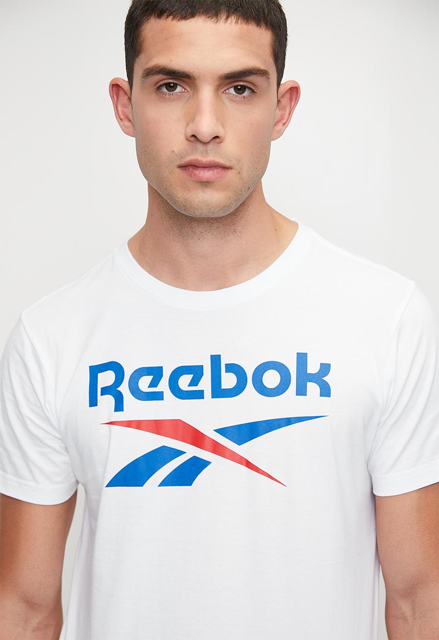 Reebok - Reebok identity big logo tee - white