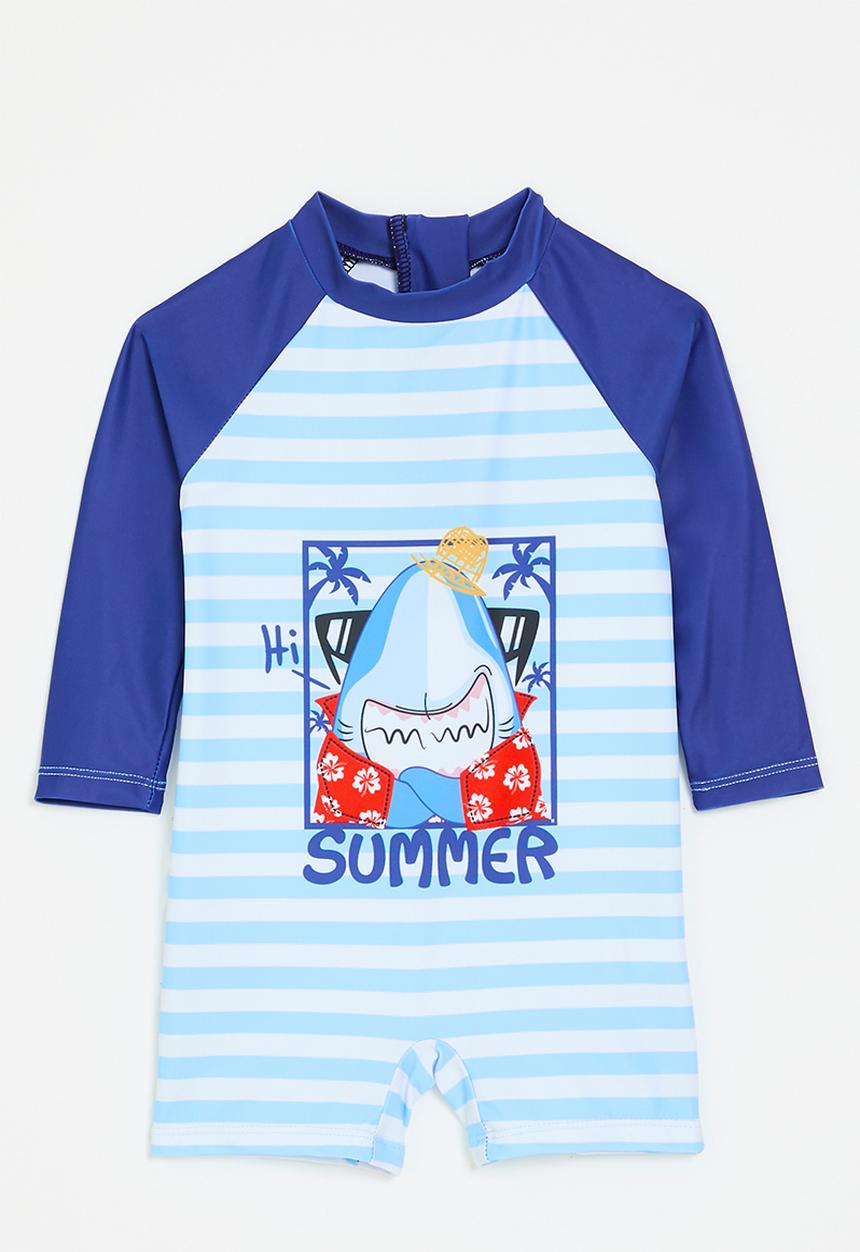 Pop Candy - Reglan swim suit-blue