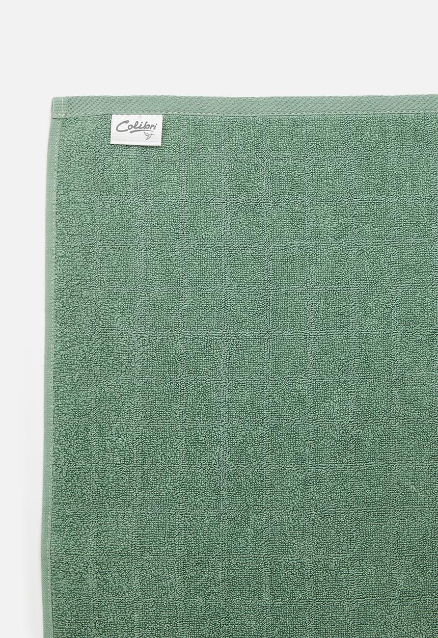 Colibri - Grid Check Zero Twist Towel - Sage