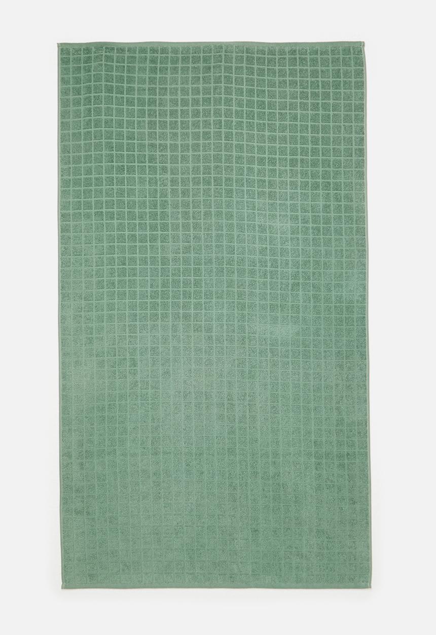 Colibri - Grid Check Zero Twist Towel - Sage