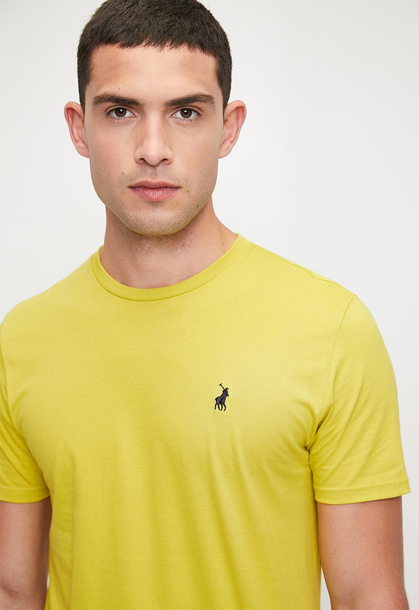 POLO - Essential Crew Neck Ss Tee - Mustard
