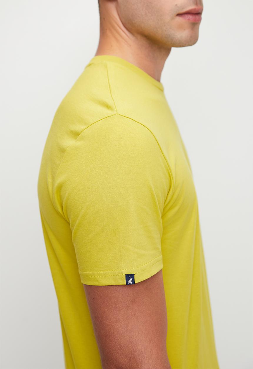 POLO - Essential Crew Neck Ss Tee - Mustard