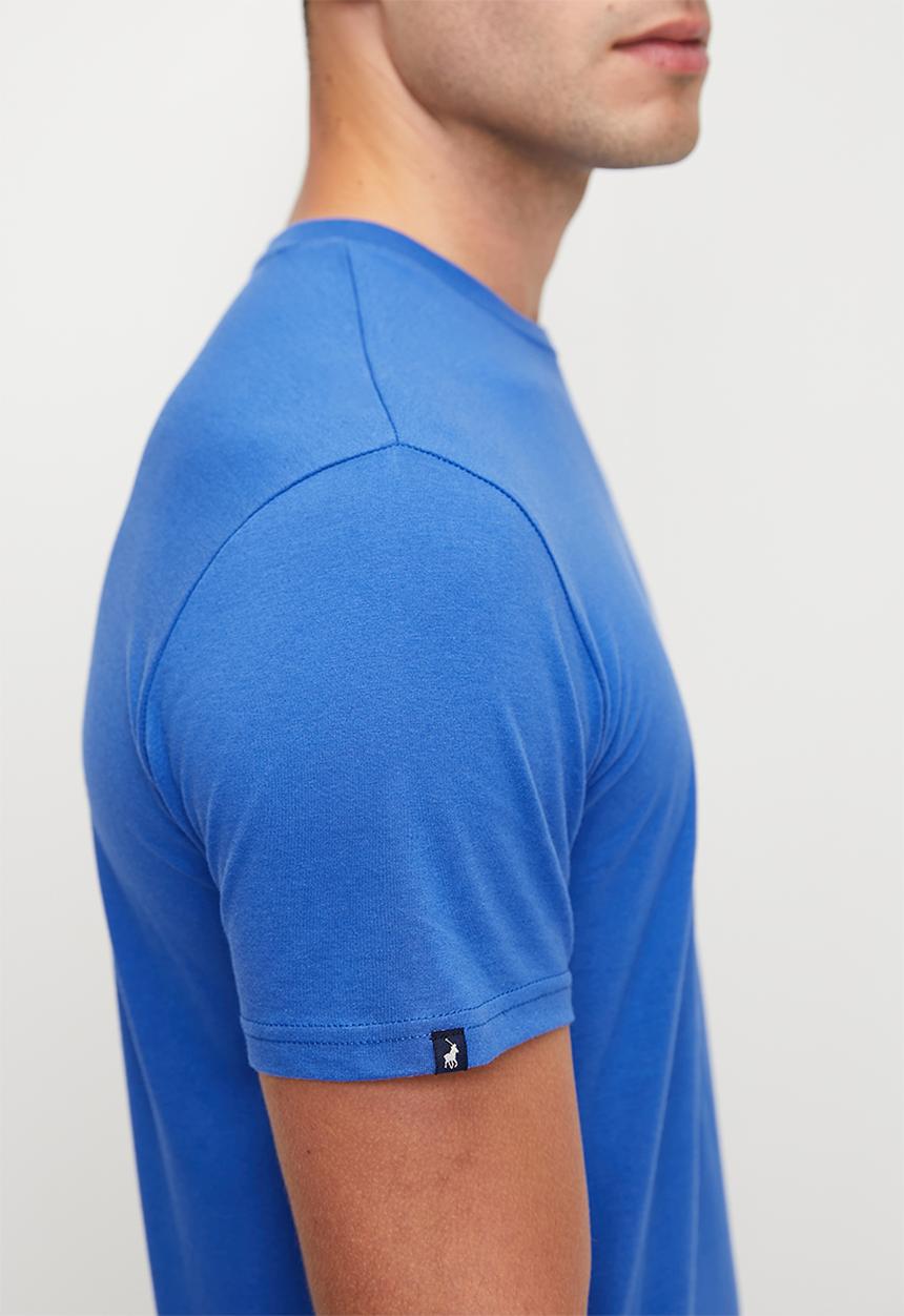 POLO - Essential Crew Neck Ss Tee - Blue
