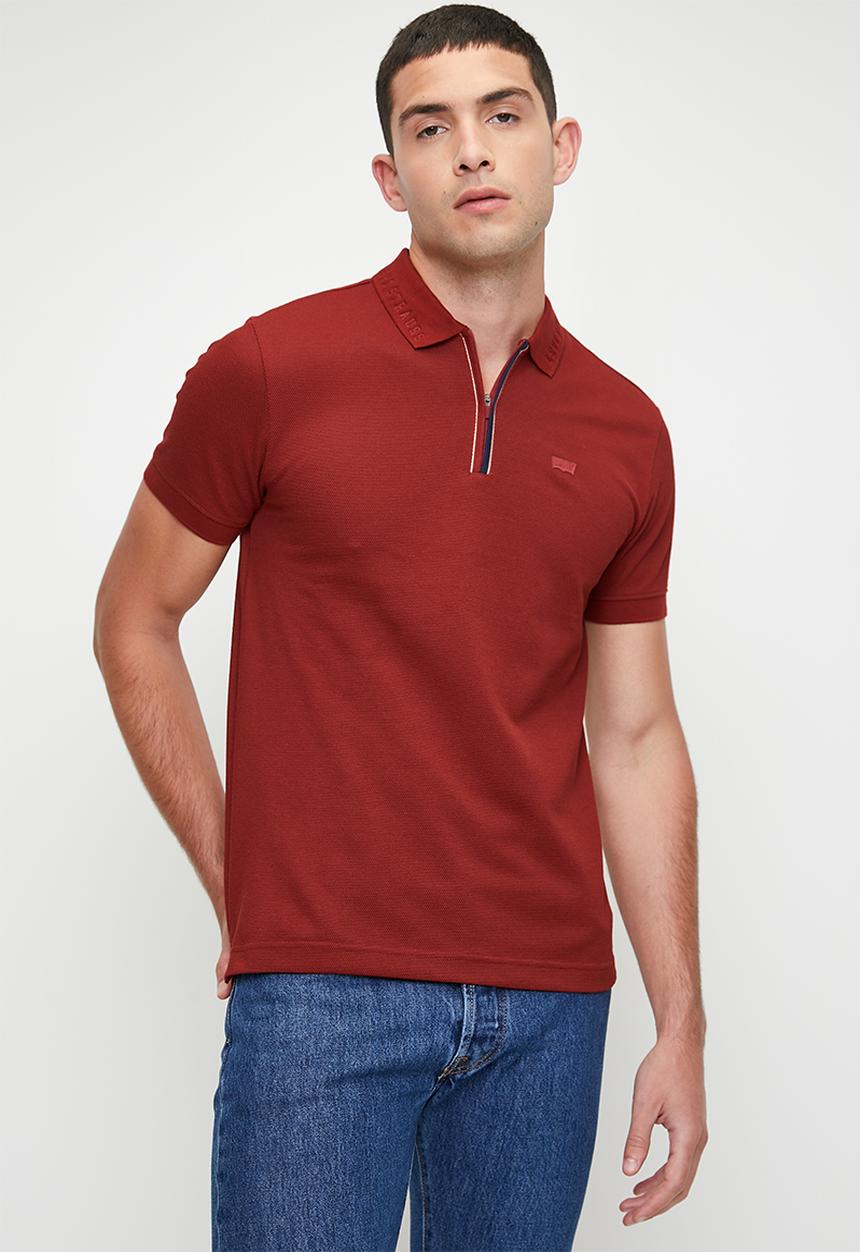 Levi’s® - Blr Mt Zip Plkt Polo1 Texture  Zip  Polo 1