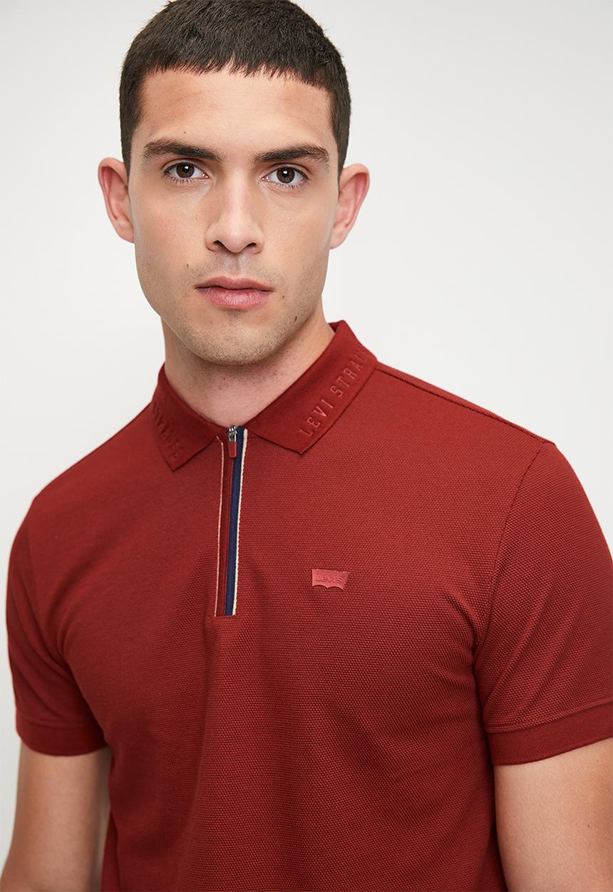Levi’s® - Blr Mt Zip Plkt Polo1 Texture  Zip  Polo 1