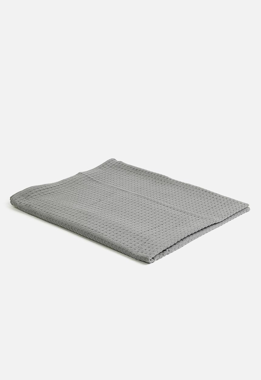 Nortex - Waffle Towel - Dark Grey