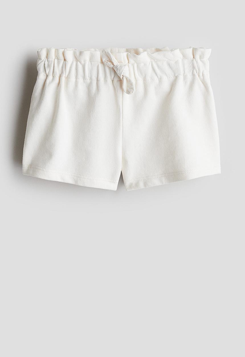 H&M - Sweatshirt shorts - white