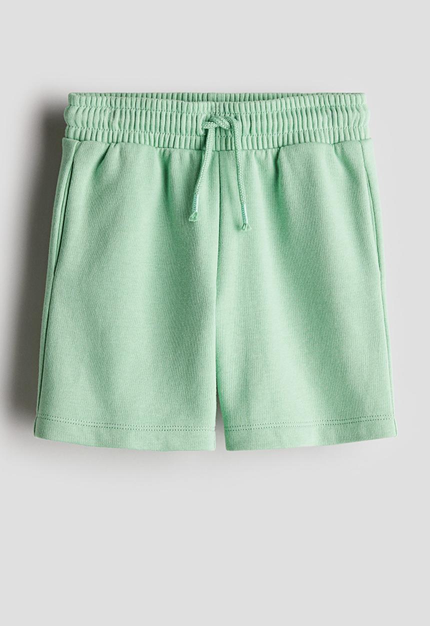 H&M - Sweatshorts - light green