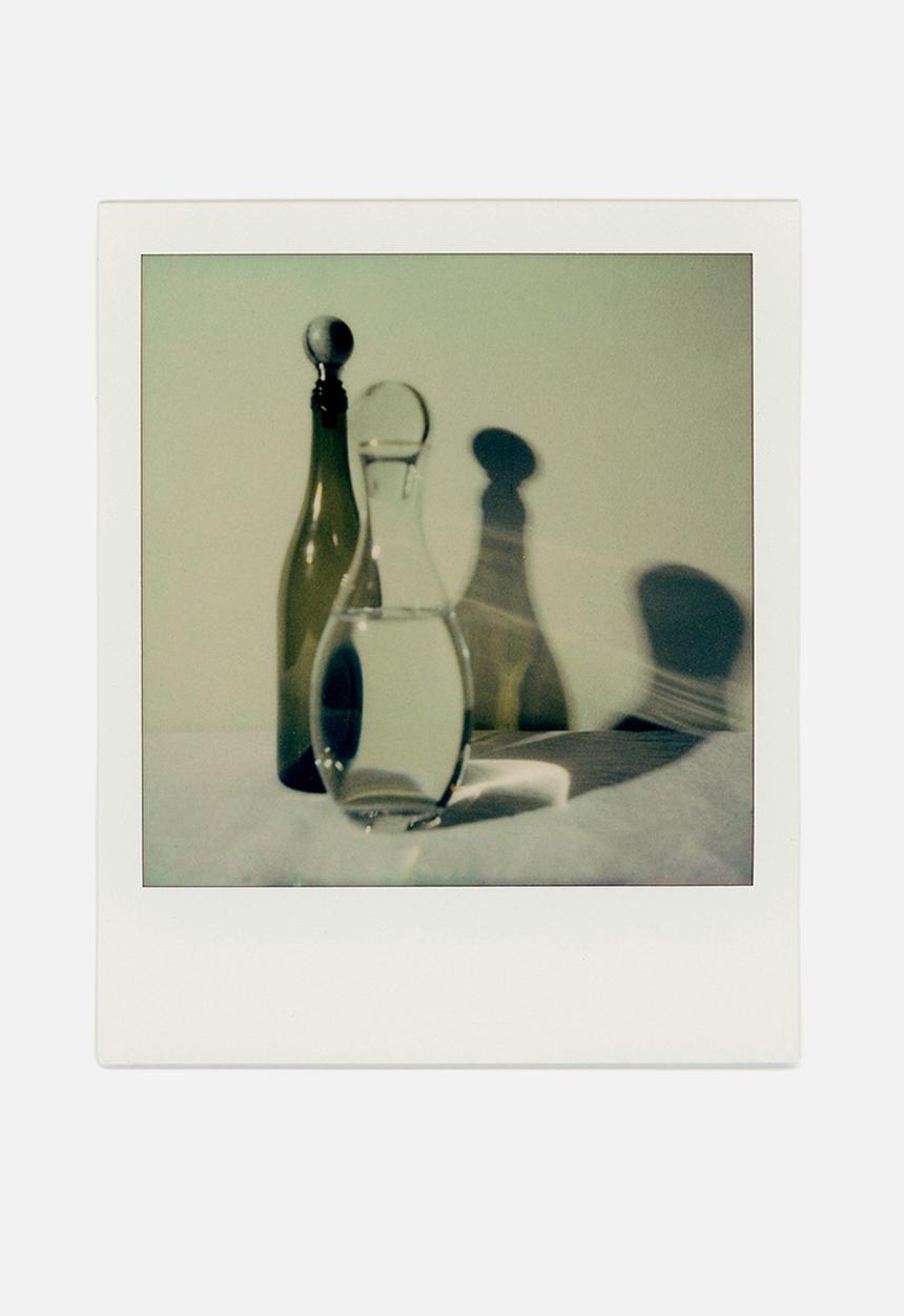 H&M - Clear glass carafe - clear glass & gold-coloured