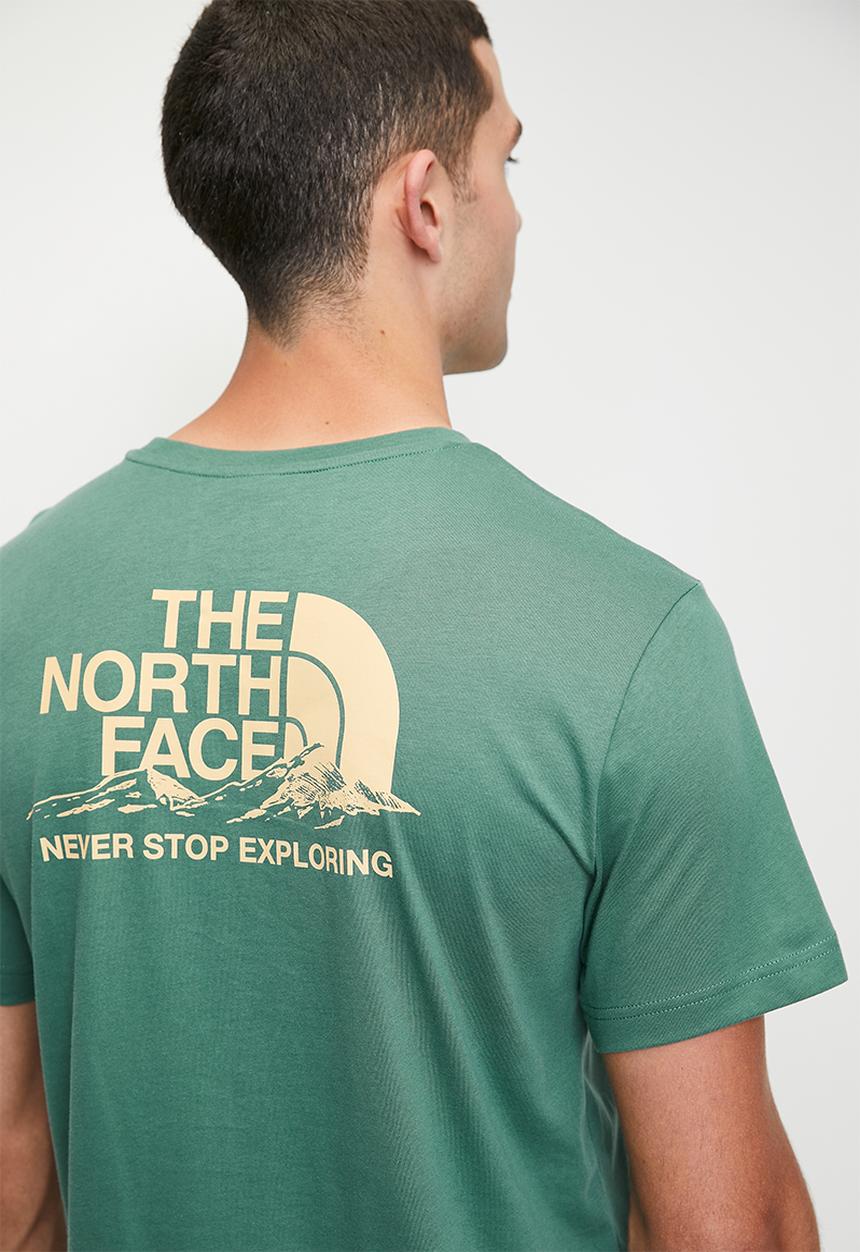The North Face - M S/S Mountainscape Tee - Dark Sage (I0F)