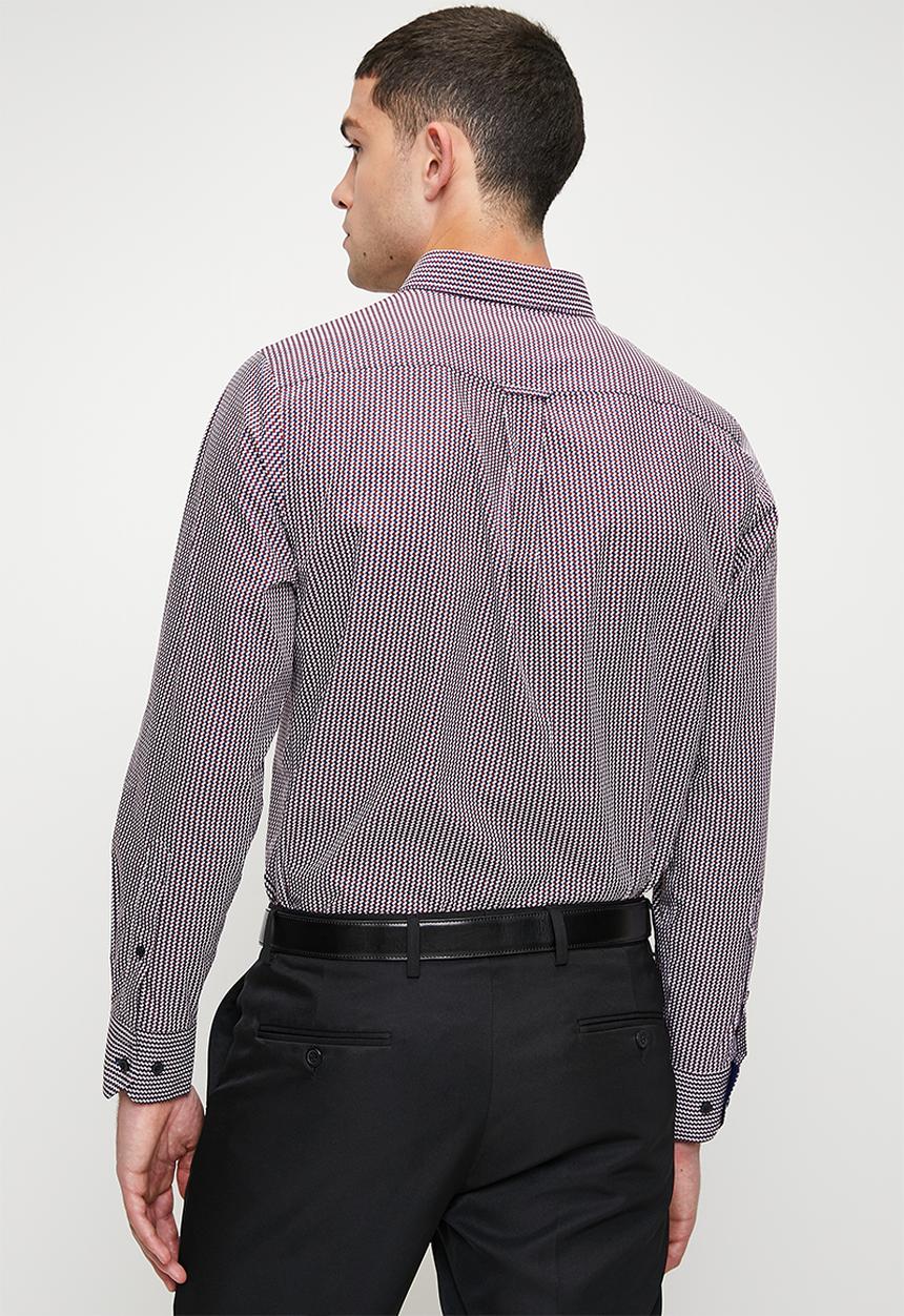 Pringle of Scotland - Acre long sleeve classic shirt - multi