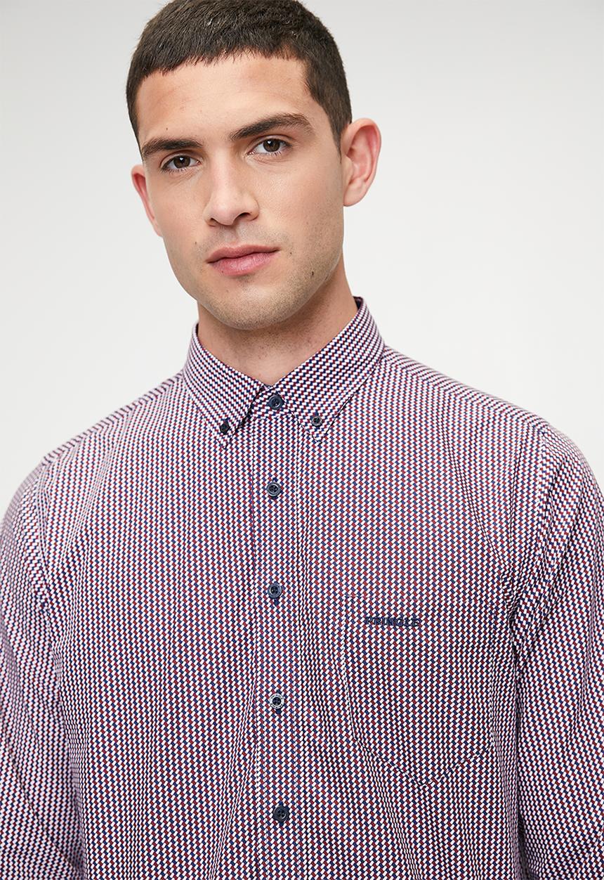 Pringle of Scotland - Acre long sleeve classic shirt - multi
