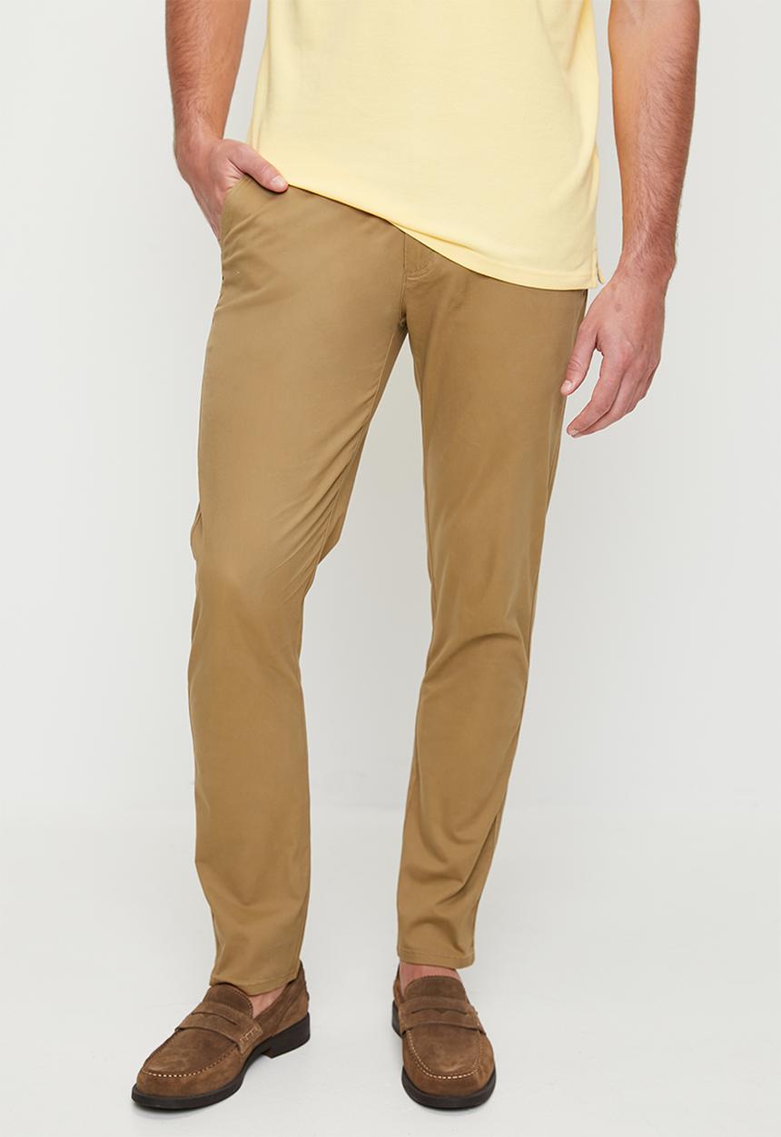 Pringle of Scotland - Jorge tailored fit chinos - khaki