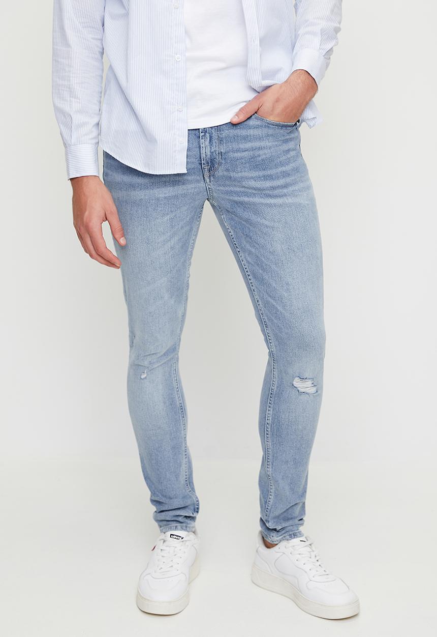 GUESS - Mns finn light wash super skinny