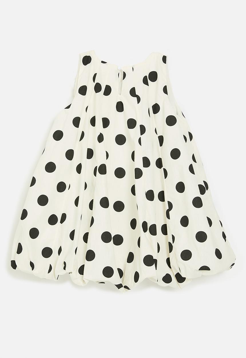 Pop Candy - Polka dot dress-black& white