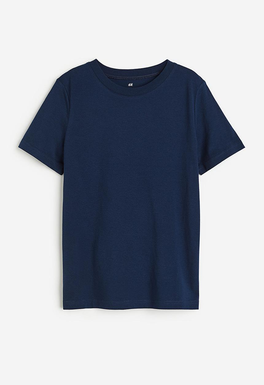 H&M - Cotton t-shirt - navy blue