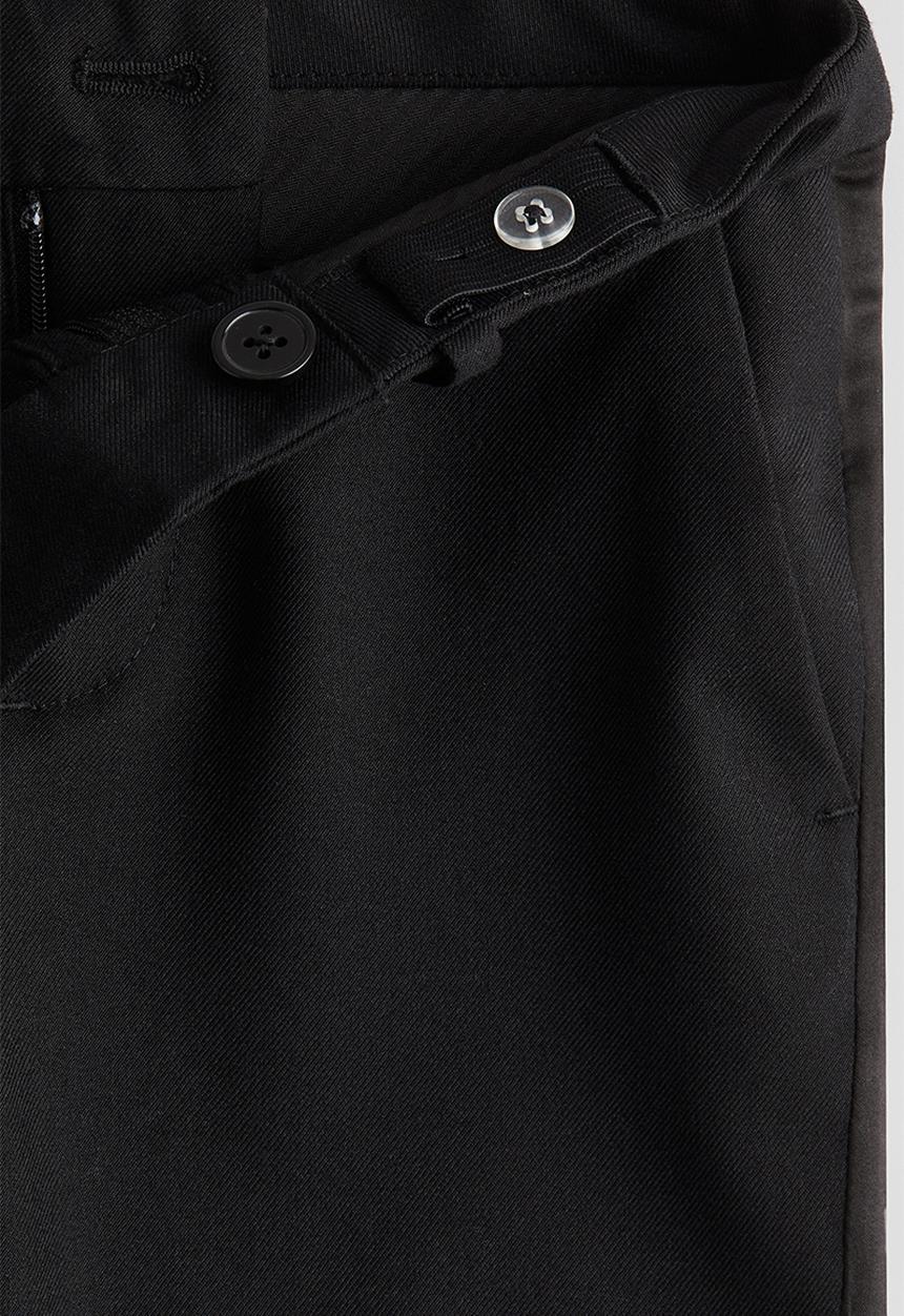 H&M - Tuxedo trousers - black
