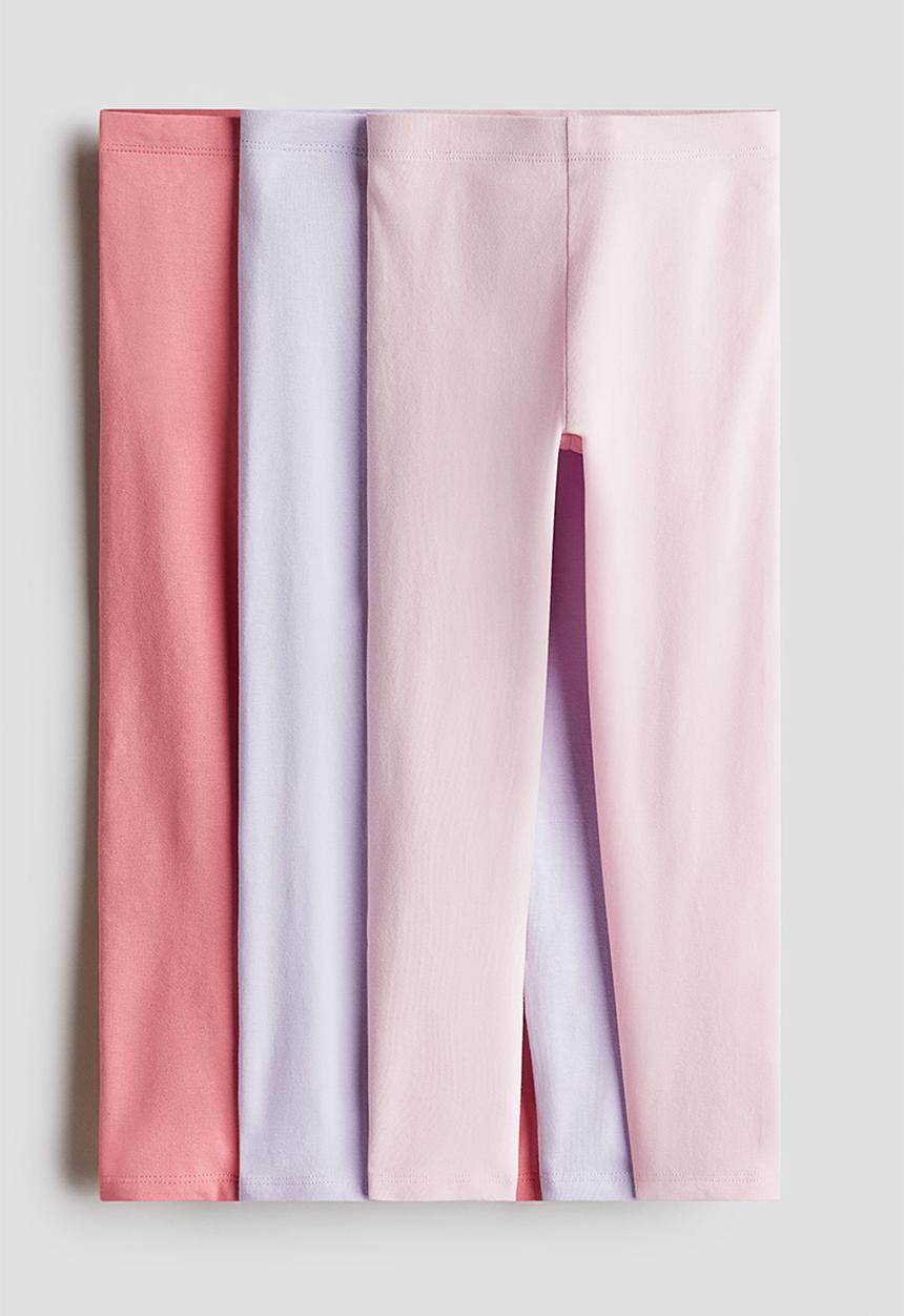 H&M - 3-Pack jersey leggings - multi