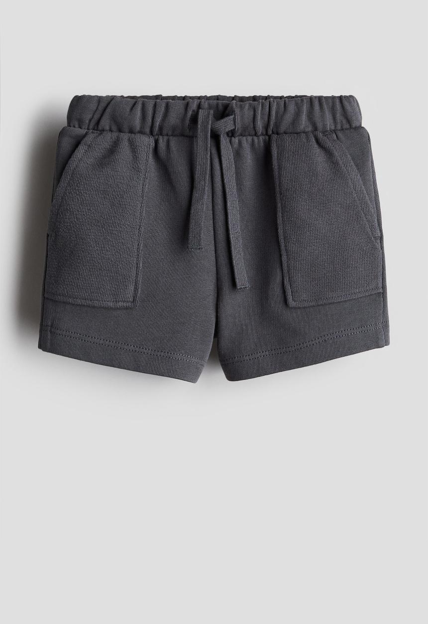 H&M - Cotton shorts - dark grey
