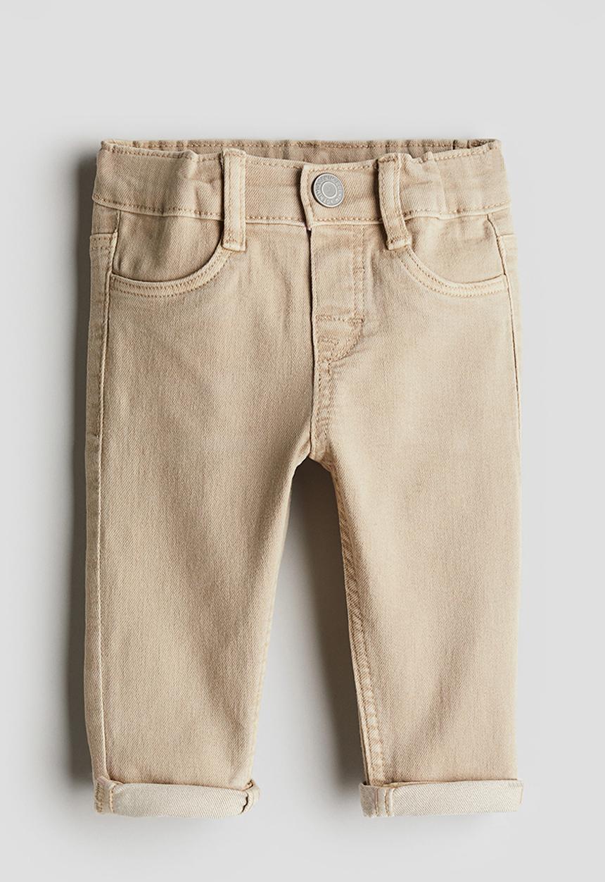 H&M - Skinny fit jeans - beige