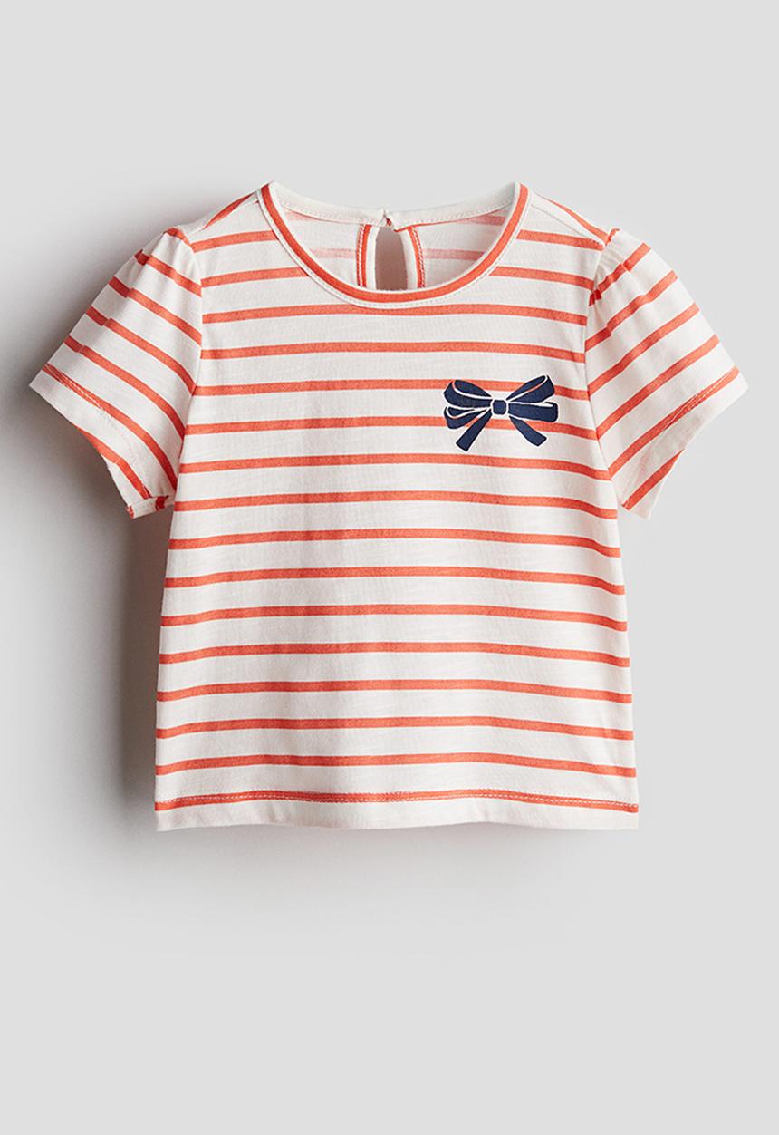 H&M - Printed jersey top - multi