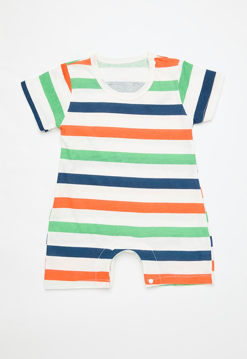 Pop Candy - Striped romper - multi
