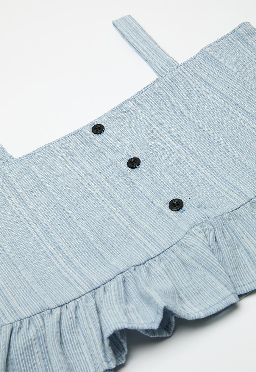 Pop Candy - Cami top & short set - blue