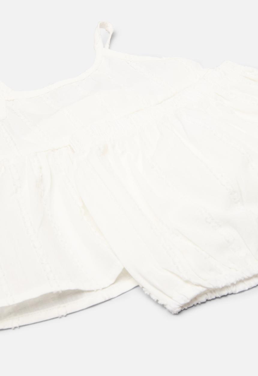 Pop Candy - Top & short set - white