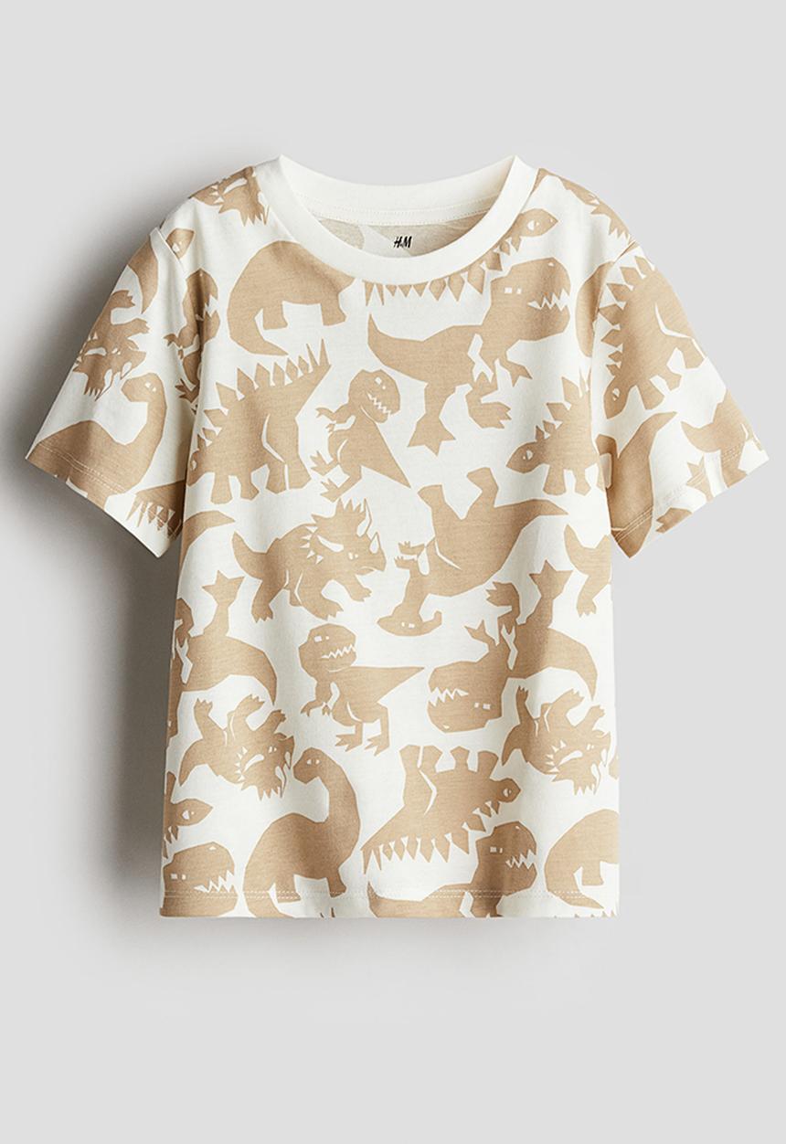 H&M - Printed T-shirt - white,multi