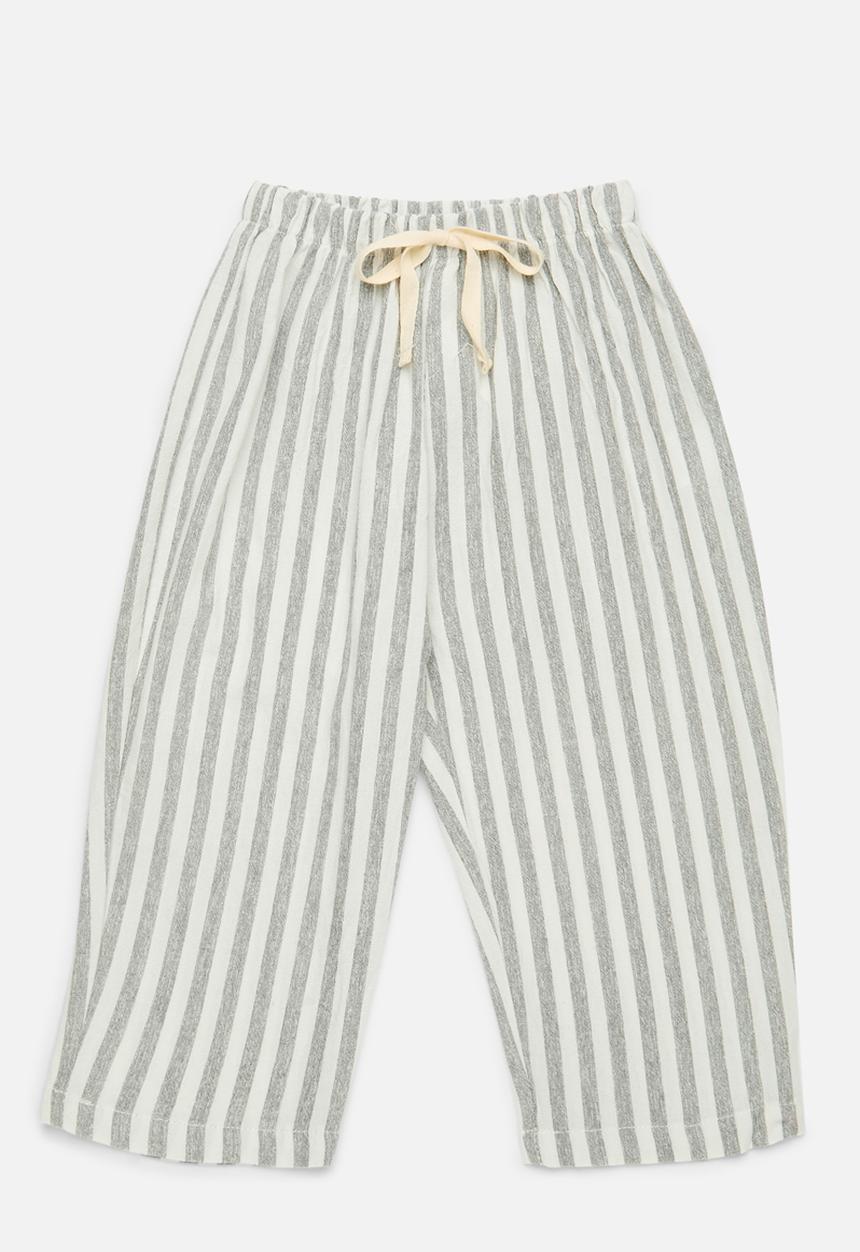 Pop Candy - Striped pants - black & white