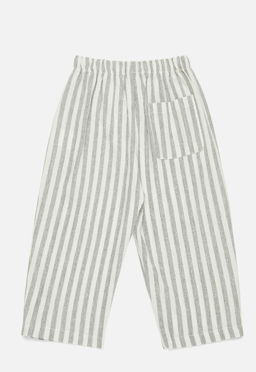 Pop Candy - Striped pants - black & white