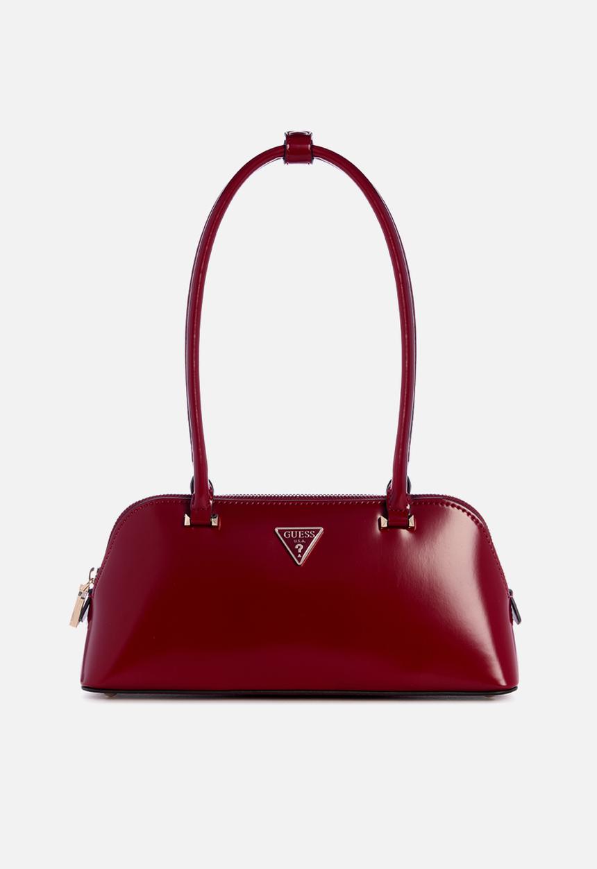 GUESS - Arnela shoulder satchel - red