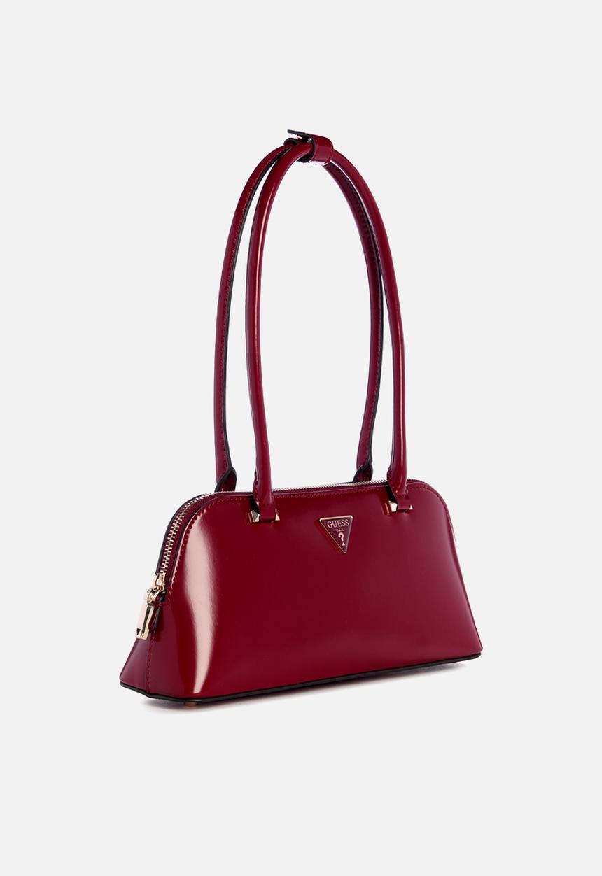 GUESS - Arnela shoulder satchel - red