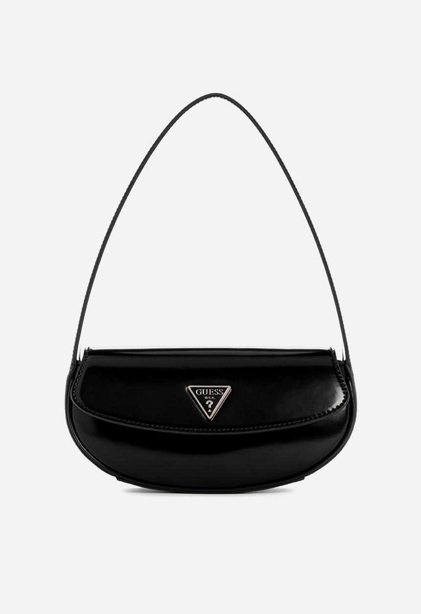 GUESS - Arnela flap shoulder bag - black