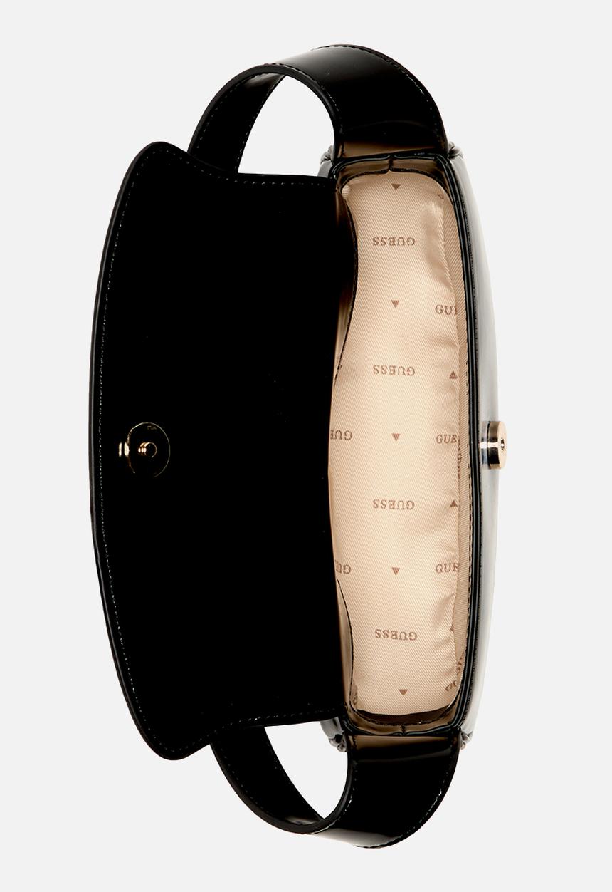 GUESS - Arnela flap shoulder bag - black