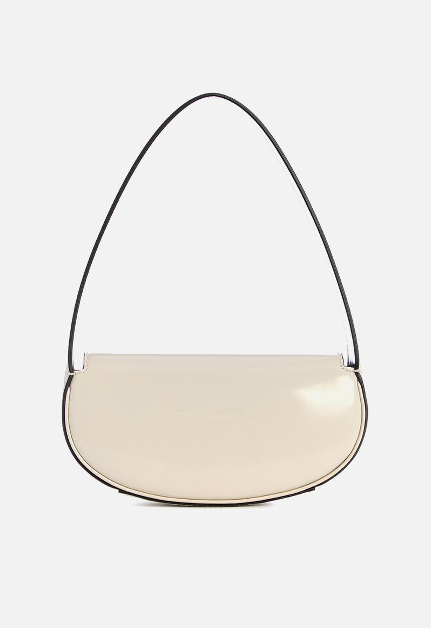 GUESS - Arnela flap shoulder bag - bone
