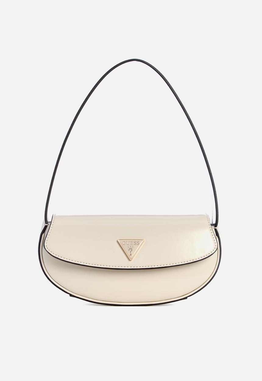 GUESS - Arnela flap shoulder bag - bone