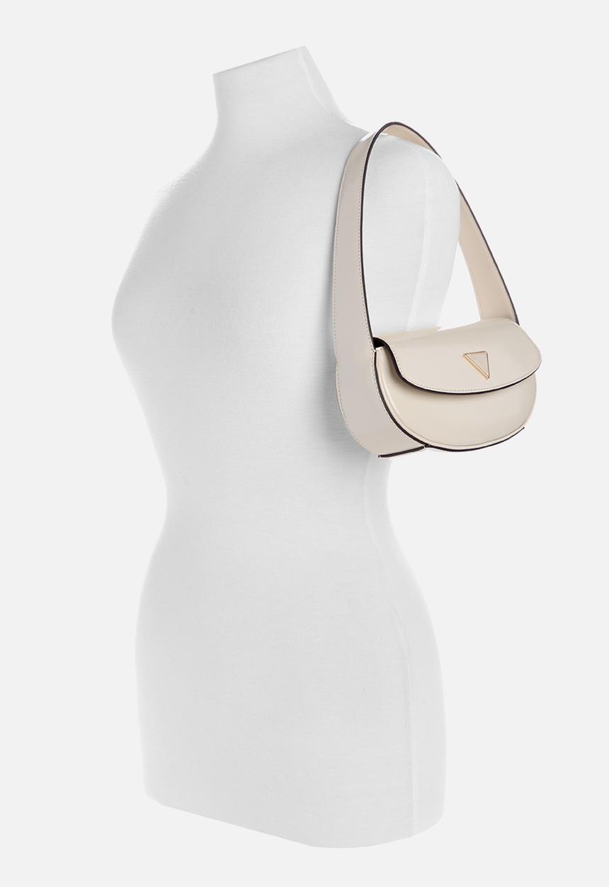 GUESS - Arnela flap shoulder bag - bone