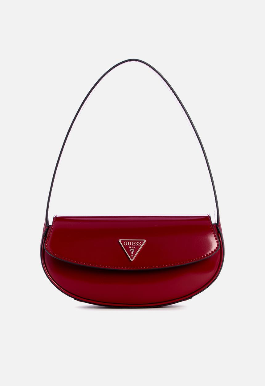 GUESS - Arnela flap shoulder bag - red