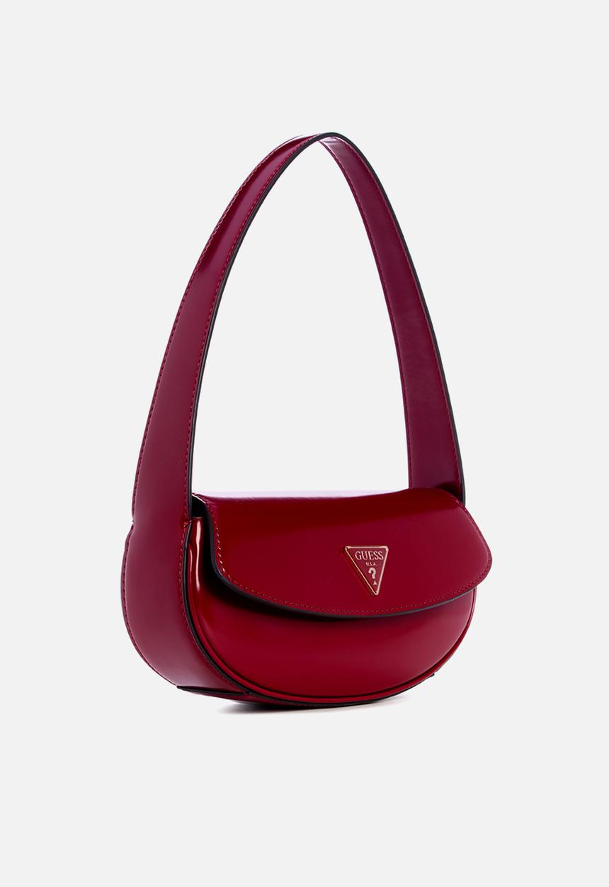 GUESS - Arnela flap shoulder bag - red