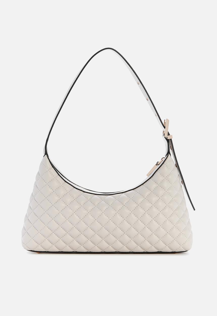 GUESS - Eco rianee shoulder bag - stone