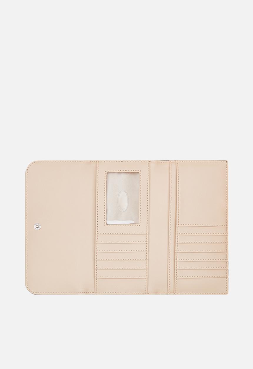 GUESS - Abbas slim clutch - merlot