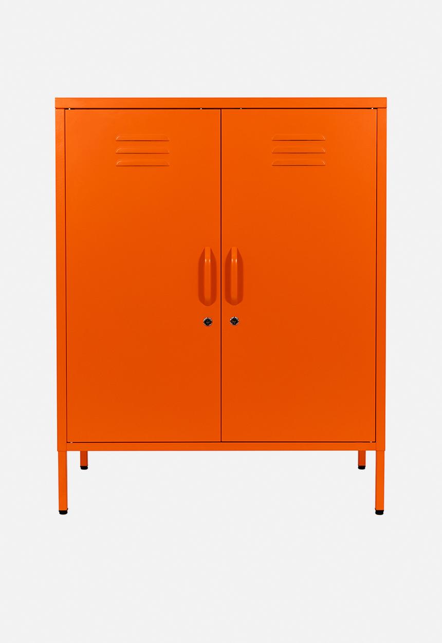 Popstrukt - Sugar Cube Cabinet - Soda Pop Orange