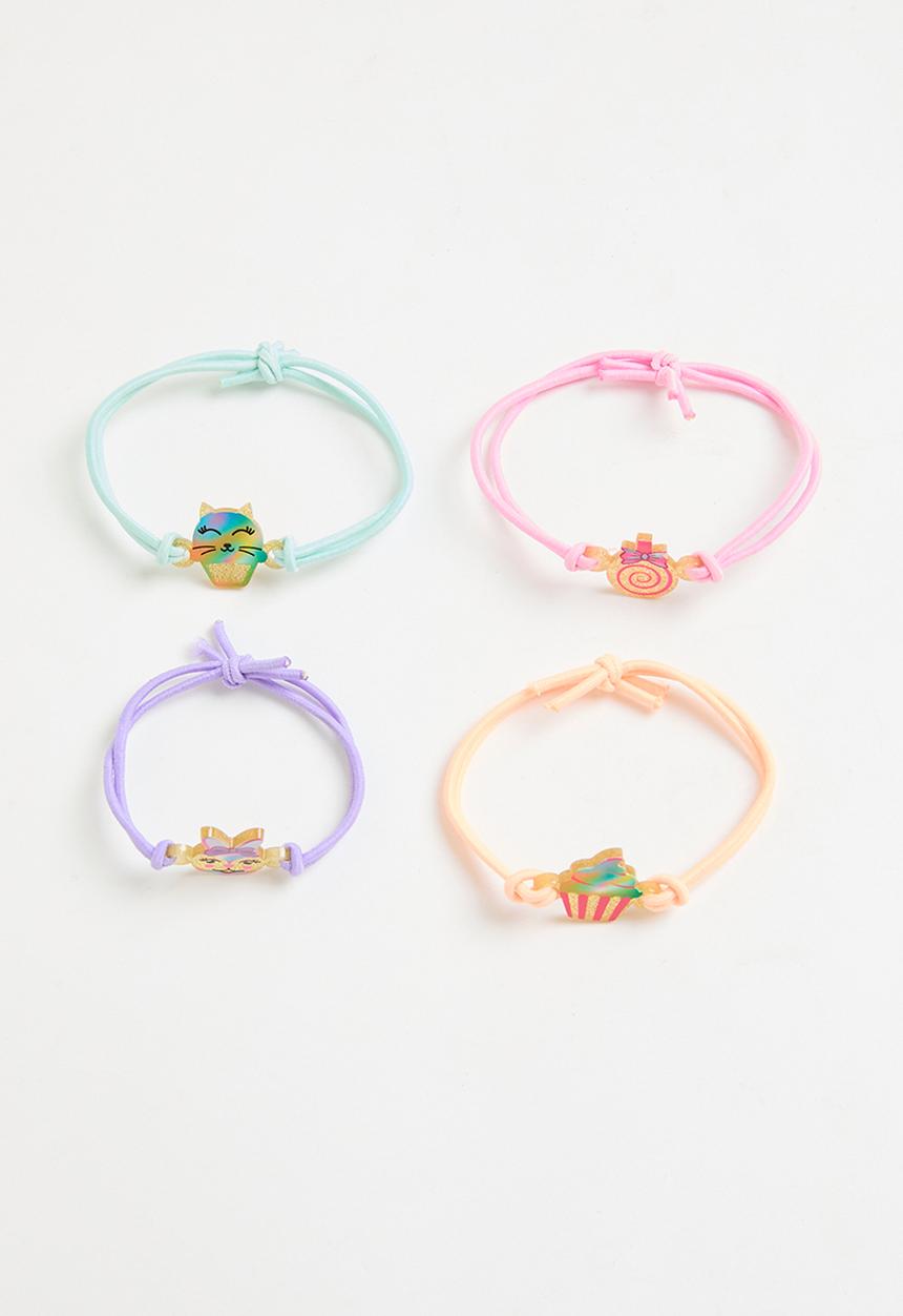 Pop Candy - 4 piece bracelet set - multi