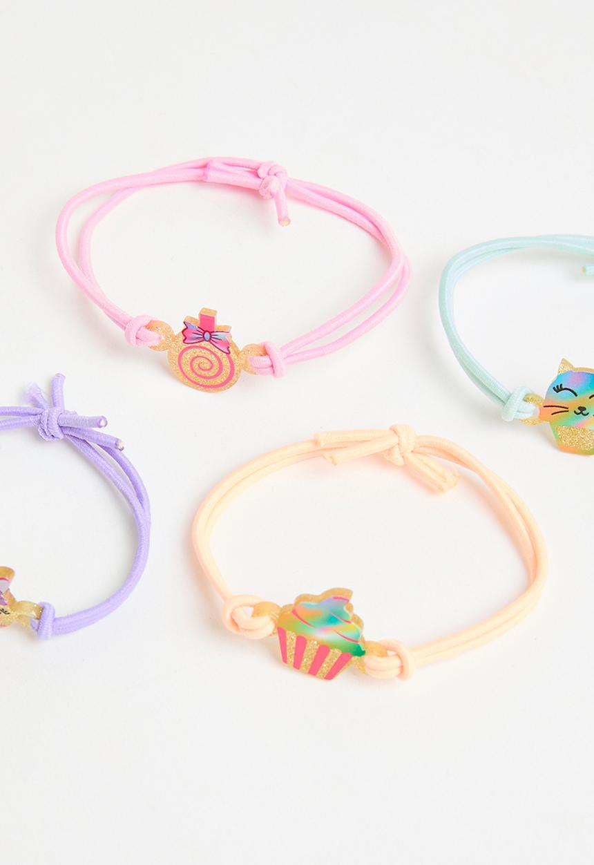 Pop Candy - 4 piece bracelet set - multi