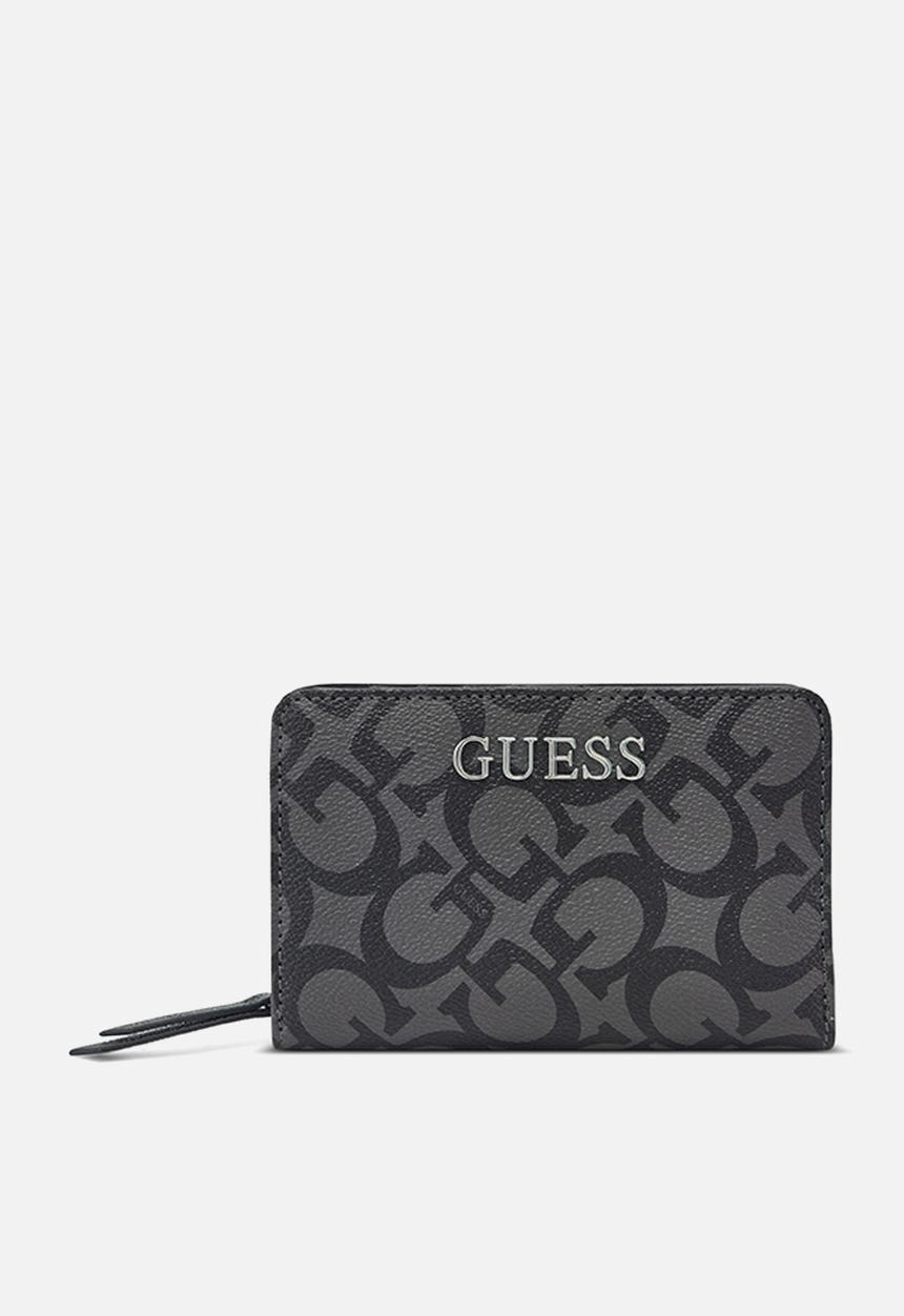 GUESS - Abbas french wallet - coal