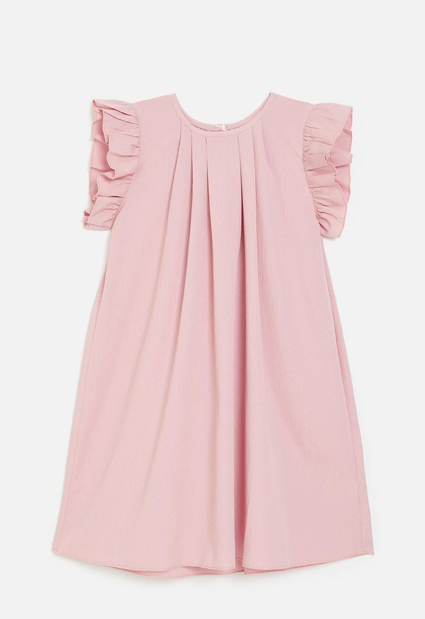 Pop Candy - Frilled sleeve dress - pink