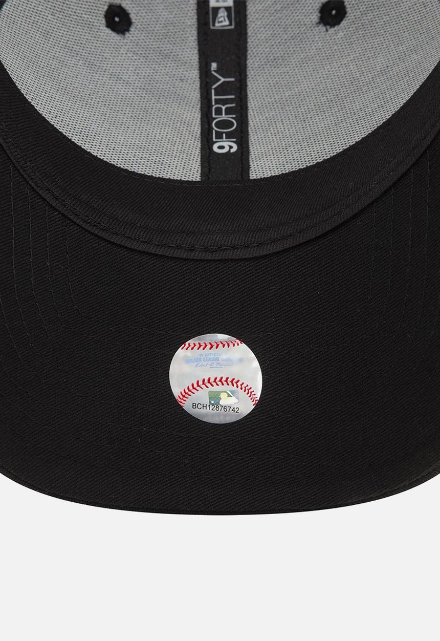 New Era - Check Infill 9Forty® New York Yankees - Black-Black