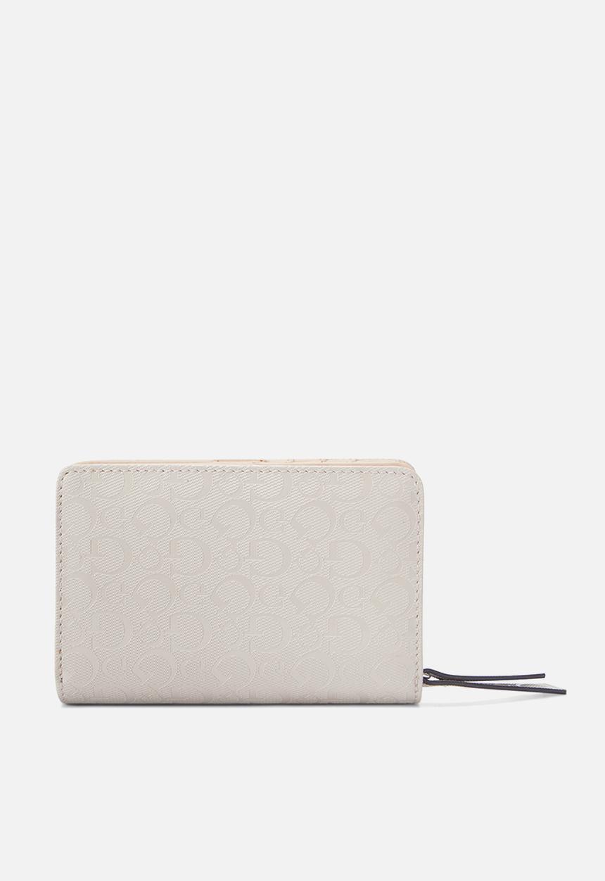 GUESS - Abbas french wallet - sand