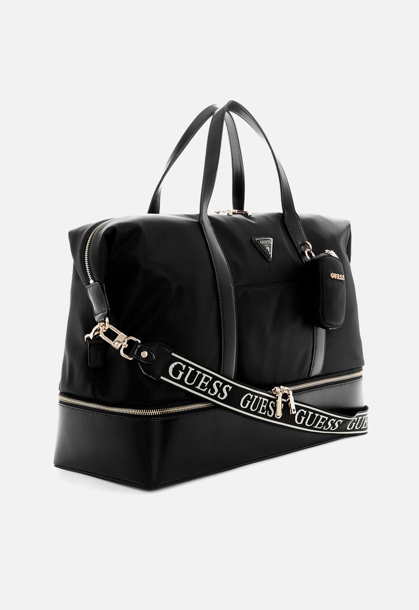 GUESS - G Wave zip bottom duffel - black